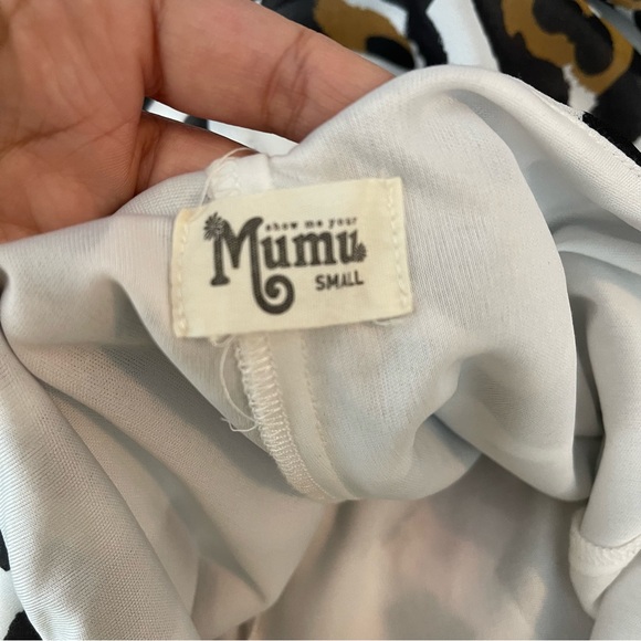 Show Me Your Mumu Cheetah Romper Small - Picture 6 of 7